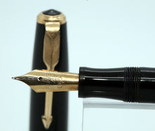 Load image into Gallery viewer, Parker Duofold NS-Black with 14ct Gold No-35 Nib -P1089
