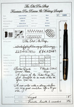 Load image into Gallery viewer, Parker Duofold NS-Black with 14ct Gold No-35 Nib -P1089
