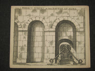 Toy Theatre - Original Sheet - W Webb's Scene Plate No.6 in The BATTLE OF ALMA