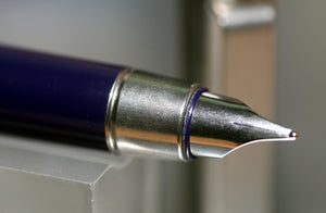 Z-Parker 25 Mk IV - Blue Trim - Fine Point Nib