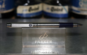 Z-Parker 25 Mk IV - Blue Trim - Fine Point Nib