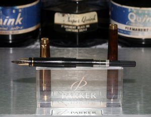 Z-Parker 75 Thuya Laque - No.98 Fine Italic Point 18k Gold Nib