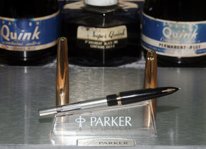 Z-Parker 61 in Insignia Gold - Medium Point 14k Gold Nib