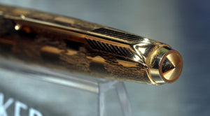 Z-Parker 61 in Cumulus Cloud Gold - Medium Point 14k Gold Nib