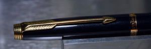 Z-Parker 75 Dark Blue Laque - Extra Fine Point 14k Gold Nib