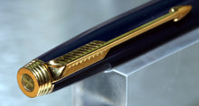 Load image into Gallery viewer, Z-Parker 75 Dark Blue Laque - Extra Fine Point 14k Gold Nib
