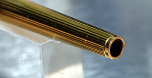 Z-Parker 95 - Godron Gold with Fine Point Gold Nib - (P787)