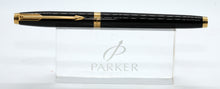 Load image into Gallery viewer, Parker 75 - Black Laque with 14ct Gold Nib - P1057c
