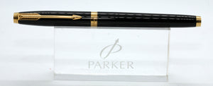 Parker 75 - Black Laque with 14ct Gold Nib - P1057c