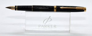 Parker 75 - Black Laque with 14ct Gold Nib - P1057c