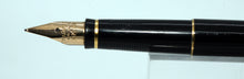 Load image into Gallery viewer, Parker 75 - Black Laque with 14ct Gold Nib - P1057c
