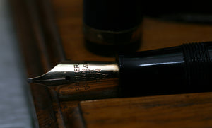 Z-Parker Duofold AF - Black with Duofold "N" 14ct Gold Nib - (P652)