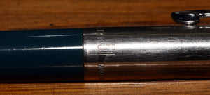 Z-Parker 51 Pencil - Blue & Stainless Steel Cap with 5mm Leads - (P677a)