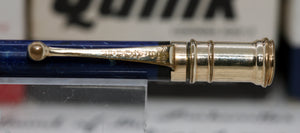 Z-Parker Duofold Pencil - Lapis Lazuli with 0.9mm Leads (P974n)